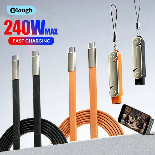 Foldable Bracket Charging Cable